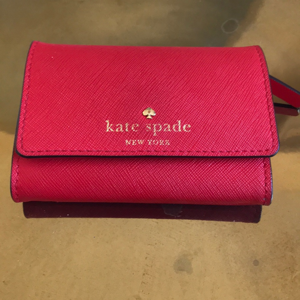 Kate Spade Red Mini Wallet